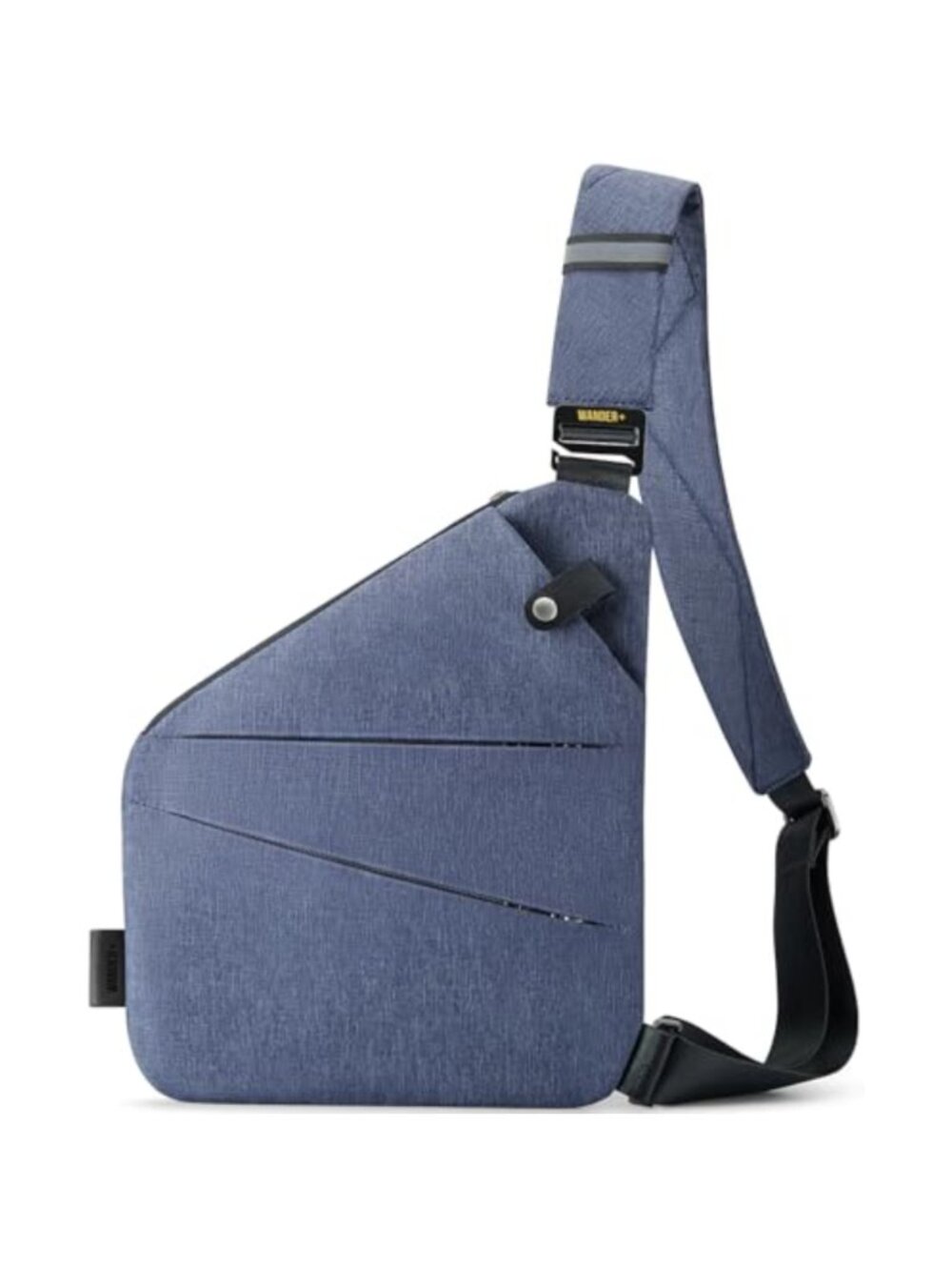 Anti Theft Crossbody Sling Bag Waterproof Multi-Pocket Adjustable Strap Travel